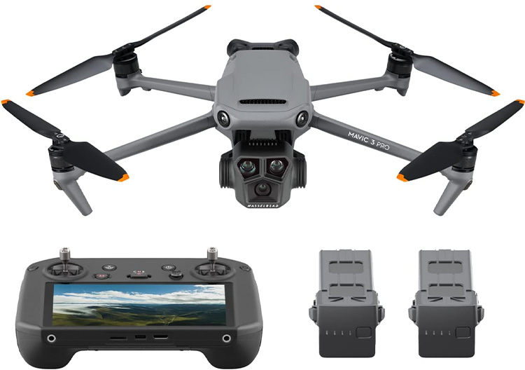 ویژگی‌ها کواد کوپتر دوربین دار DJI Mavic 3 pro 