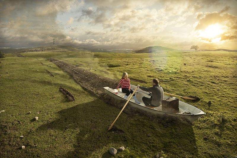 عکس سورئال با مفهوم پیشگامان؛ اثر Erik Johansson