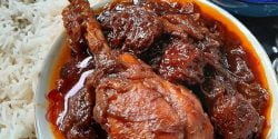 طرز تهیه خورش آلو شمال با مرغ و طعم عالی