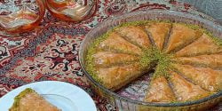 طرز تهیه باقلوای ترکی استانبولی با طعم عالی