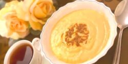 طرز تهیه فرنی کدو حلوایی ساده که طعم فوق العاده ای دارد