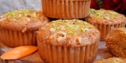 طرز تهیه کاپ کیک هویج و گردو مجلسی با طعم عالی