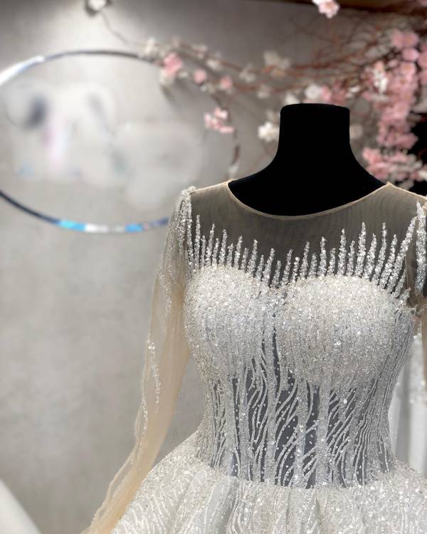 مدل جدید لباس عروس پرنسسی 