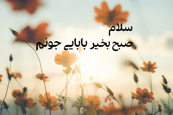 پیام های سلام صبح بخیر پدر بزرگ