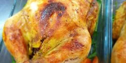 طرز تهیه مرغ شکم پر به روش سنتی و با طعم عالی