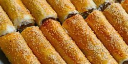 طرز تهیه بورک خوشمزه با گوشت و گردو مخصوص ترکیه