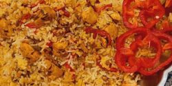 طرز تهیه فلفل پلو به روش سنتی و با طعم عالی