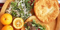 طرز تهیه نان پیاز ساده در منزل با طعم و رنگ عالی