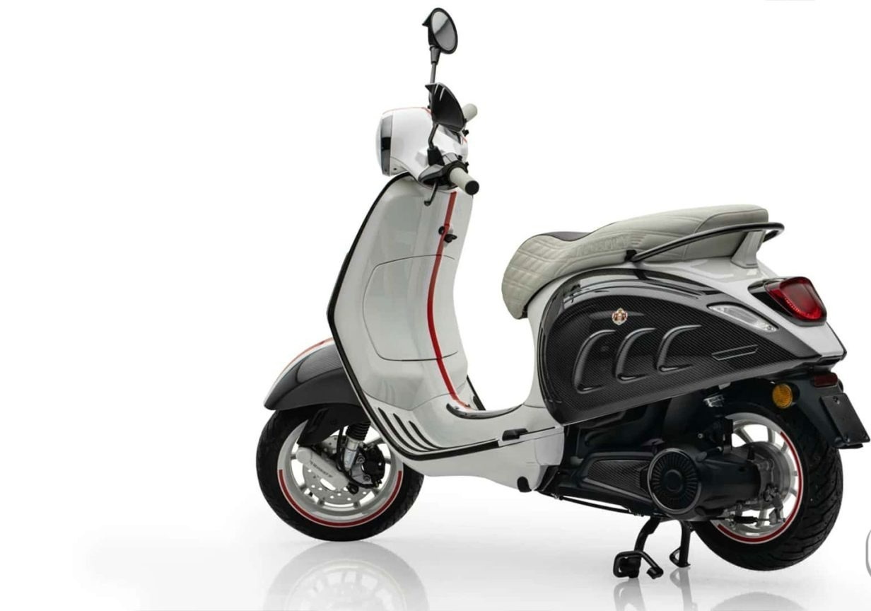 با پروژه جدید منصوری آشنا شوید; Vespa Electrica Monaco Edition